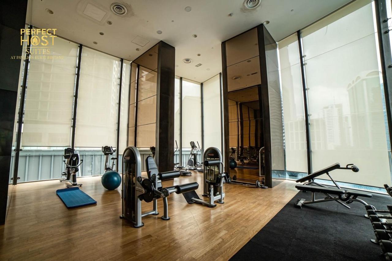 Ph Suites At Pavilion Bukit Bintang Kuala Lumpur Bagian luar foto The gym at the 10th floor